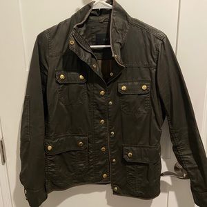 Jcrew Field Jacket Green Small